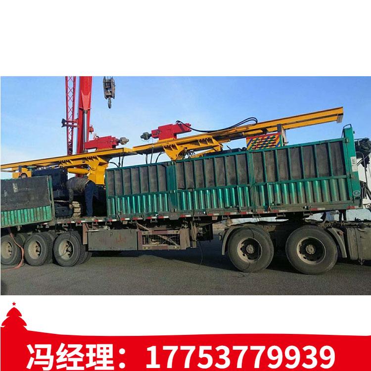 履带式多功能光伏打桩机高配压桩机可定制 全液压光伏压桩机热卖