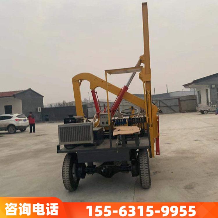 高速公路护栏打桩机  打拔钻一体机  压桩机  装载式护栏打桩机 厂家直销
