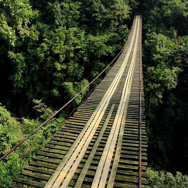 河南木质吊桥设计 景观吊桥 旅游景区吊桥 免费设计 欢迎订购