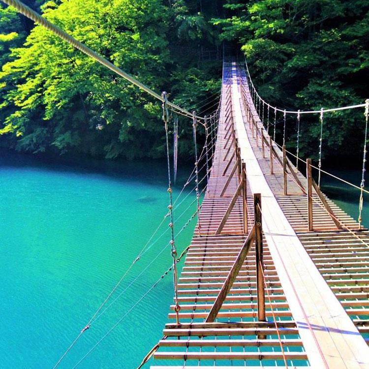旅游景区吊桥 木质吊桥设计 景观吊桥 支持定制 物美价廉