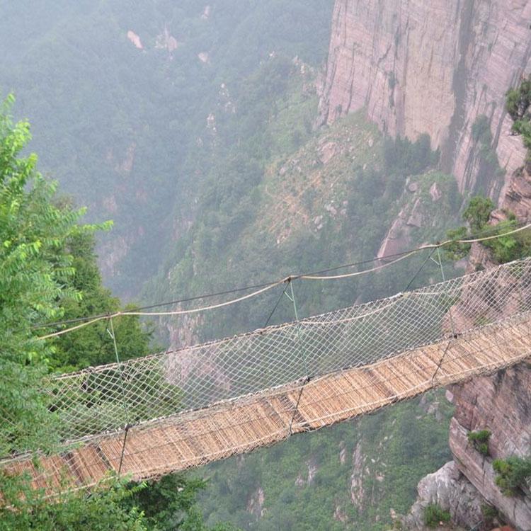 旅游景区吊桥 木质吊桥设计 景观吊桥 厂家直销 价格优惠