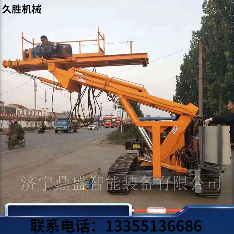 液压桥梁打桩机2020新款可定制 6米8米水平定向钻机履带式锚固钻机