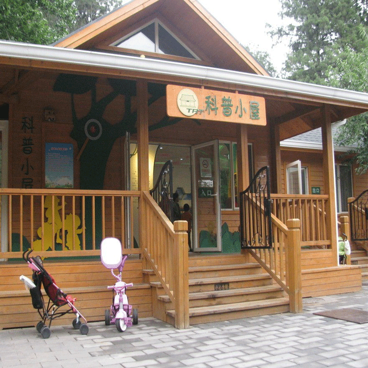 亿之达专业定制防腐木木屋别墅 户外防腐木木屋别墅 品质保证