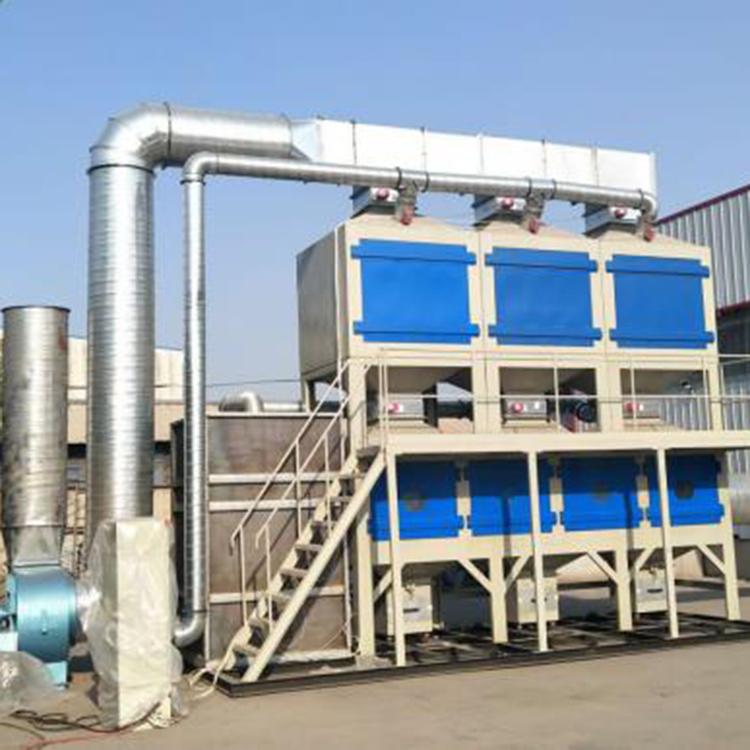 催化燃烧设备 优百润厂家定制家具厂 油漆厂专用催化燃烧装置