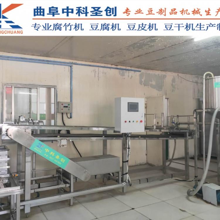 沽源县数控豆腐皮生产线 4m豆腐皮机 智能自动化操作