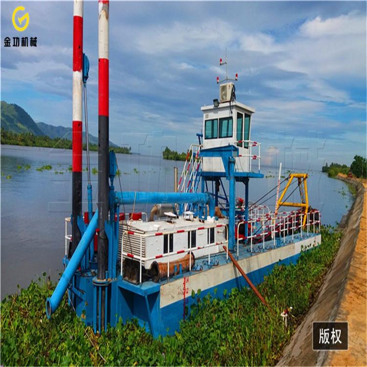 绞吸式挖泥船   河道挖泥船