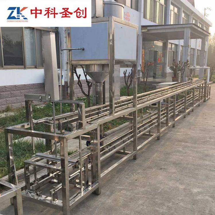 武乡县冲浆豆腐机 全自动冲浆豆腐机 大型豆腐机设备