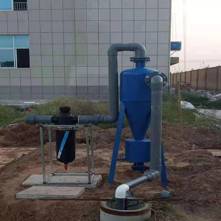 旋流除砂器_泥沙过滤器_新联厂家直供_DN32井水旋流除砂器_法兰旋流除砂器_丝扣旋流除砂器