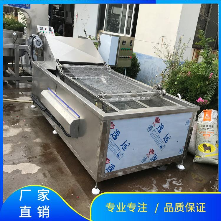 全自动蔬菜气泡喷淋清洗机 咸菜脱盐清洗机 多功能净菜生产线 橄榄菜清洗机 科力德生产厂家