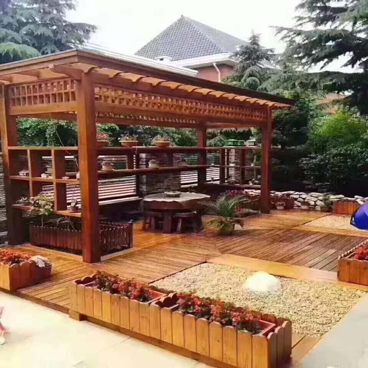 成都防腐木葡萄架 四川防腐木栅栏  零售