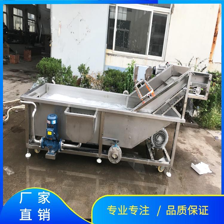 科力德蔬菜气泡清洗机 鱼腥草龙须菜循环涡流清洗机 芦荟清洗机 龙须菜水浴式清洗机