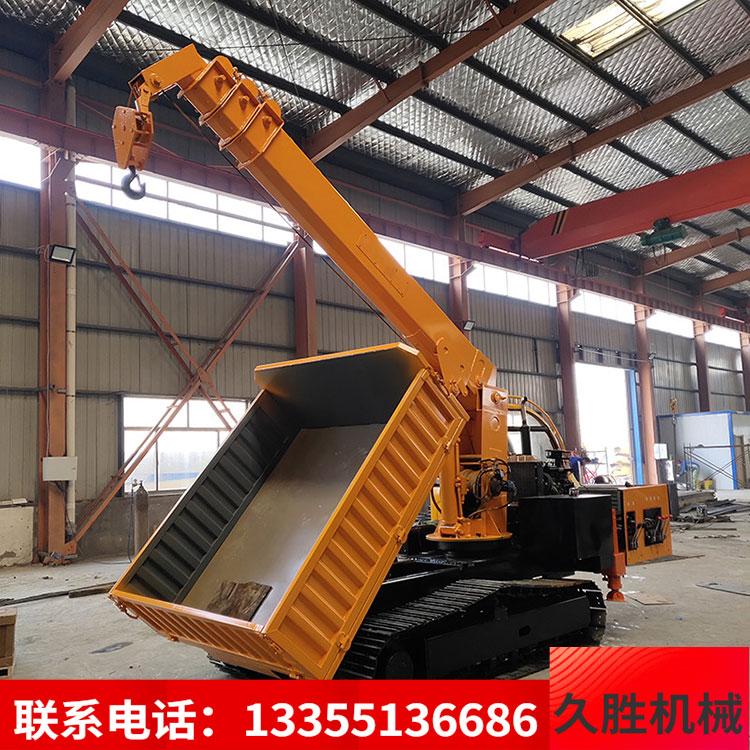 可定制新款全地形钢制履带吊 大山林木用5吨钢制履带吊久胜机械