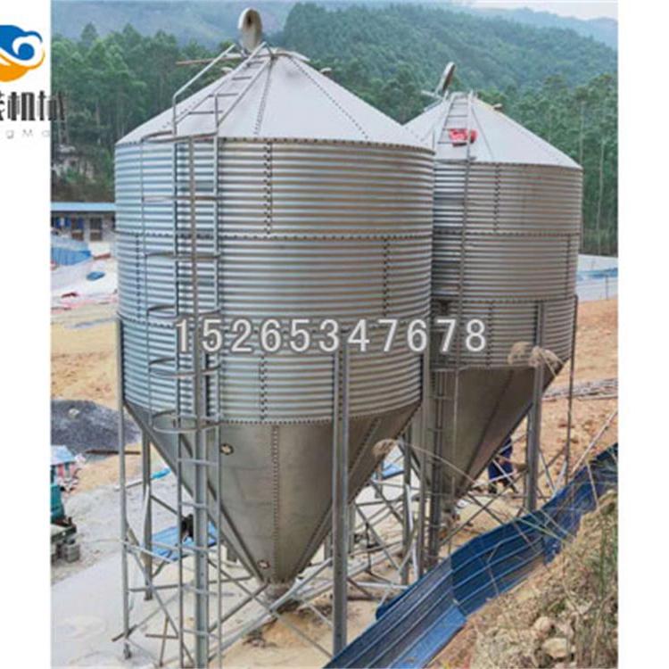 山东养殖料塔     养殖场专用料塔     自动上料精确控制