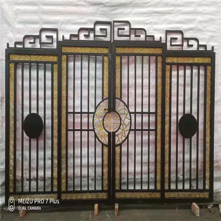 济宁庭院铁艺门  乡村铁艺门  铁艺门加工 来电咨询