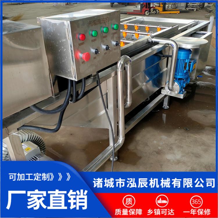 供应水果气泡清洗机 蔬菜瓜果气泡清洗机 果蔬清洗流水线
