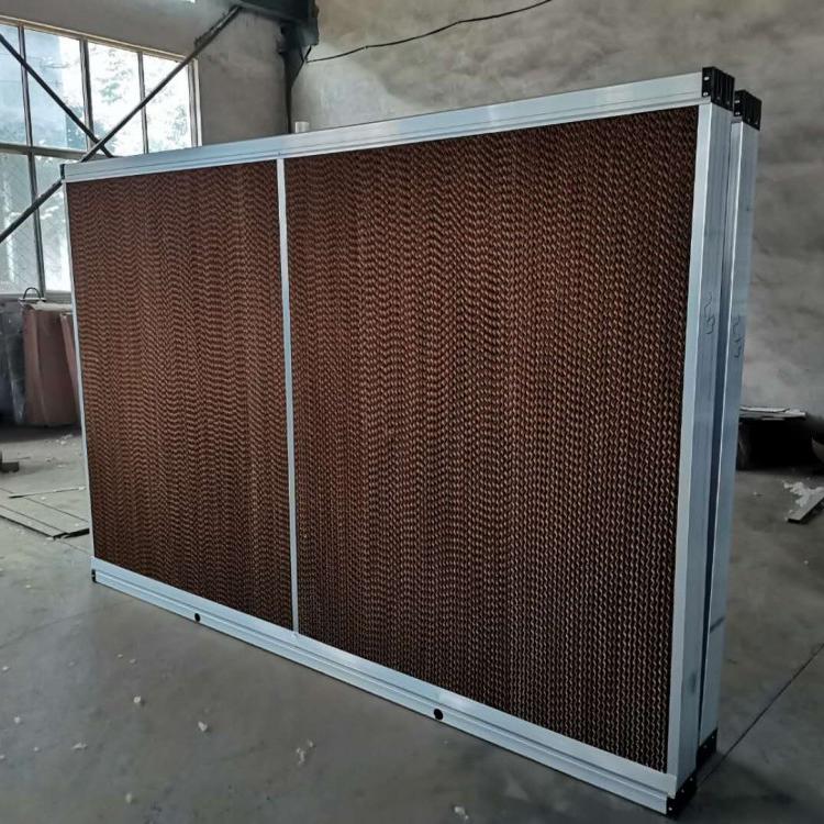 铝合金水帘经销商  优质湿帘  青州铝合金水帘价格  金明温控