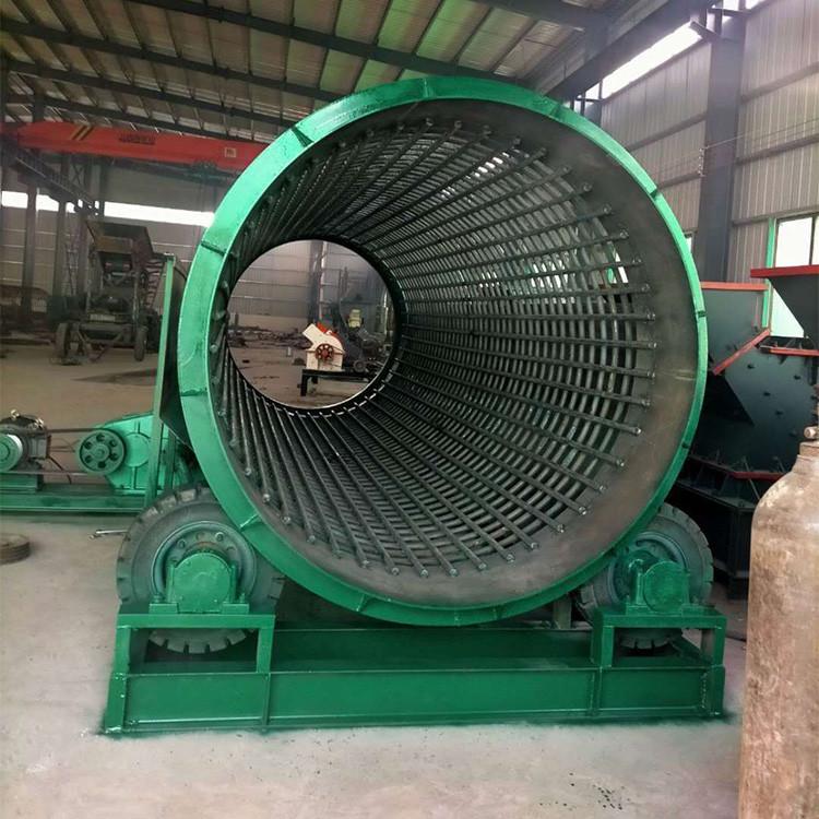 小型无轴滚筒筛 石料垃圾滚筒筛 货源充足 快速发货