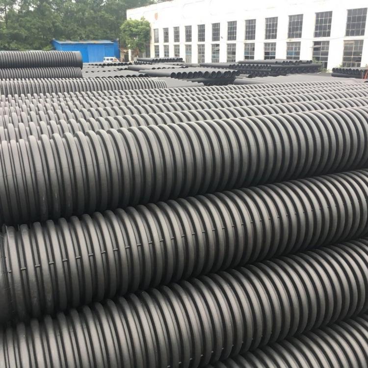 成都厂家直销双壁波纹管排水管四川hdpe双壁波纹管波纹管成都PE给水管