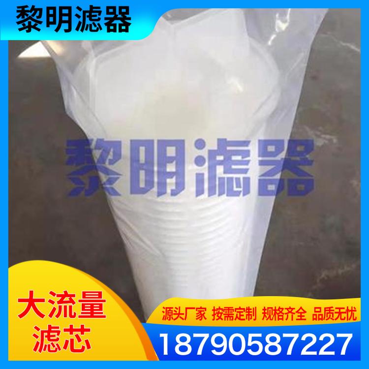 黎明滤器 大流量滤芯 大流量保安滤芯 反渗透保安过滤器滤芯 折叠大流量滤芯 大通量水滤芯 大流量熔喷滤芯
