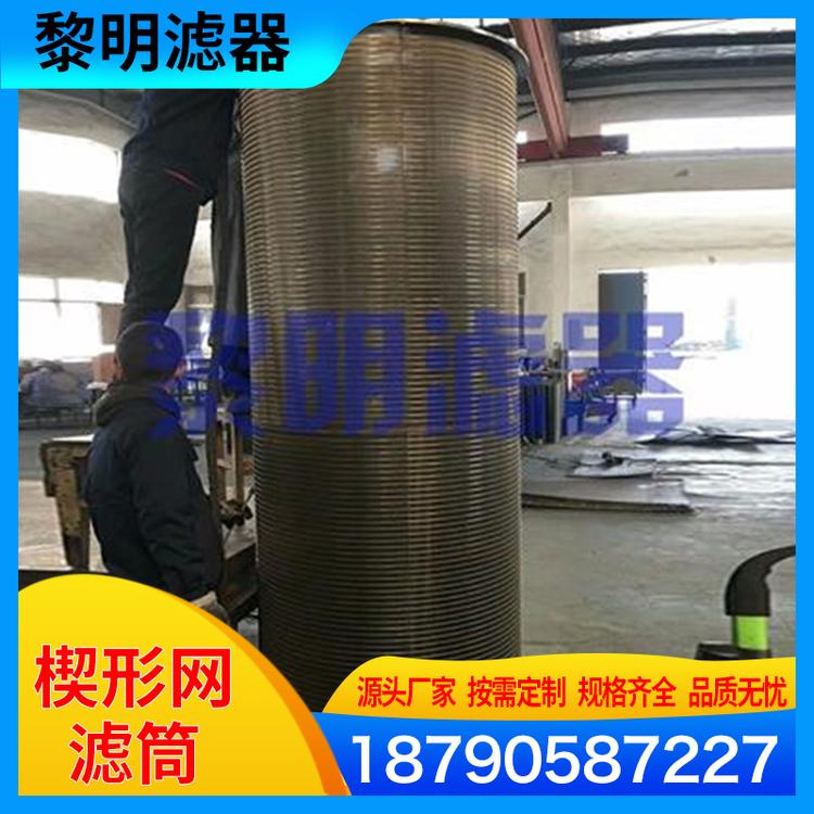 黎明滤器 楔形网滤筒  过滤器滤芯除尘聚酯纤维滤筒 防静电除尘滤芯 工业设备除尘滤筒 防静电除尘滤芯