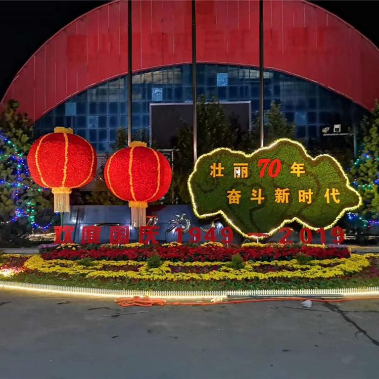 花海造型打造 基地供应 造型租摆工程 花卉造型租摆