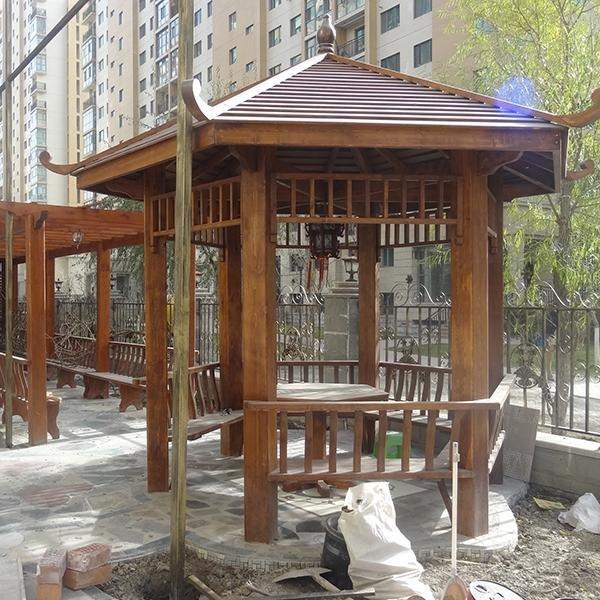 四川防腐木凉亭   四川防腐木 公司