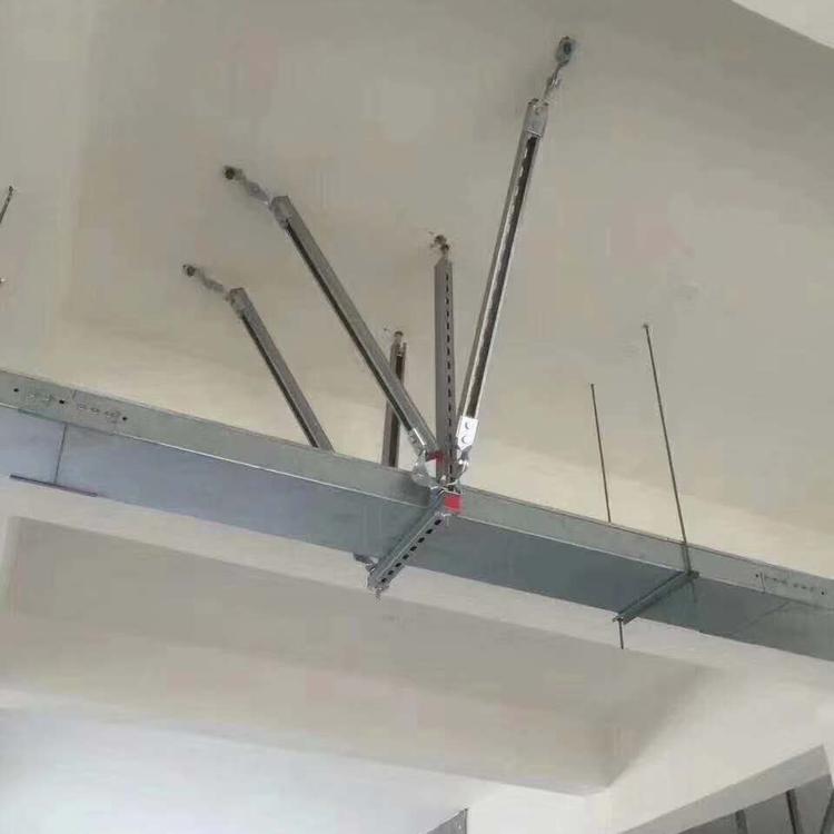 双吊式管道侧向支撑 管廊吊架