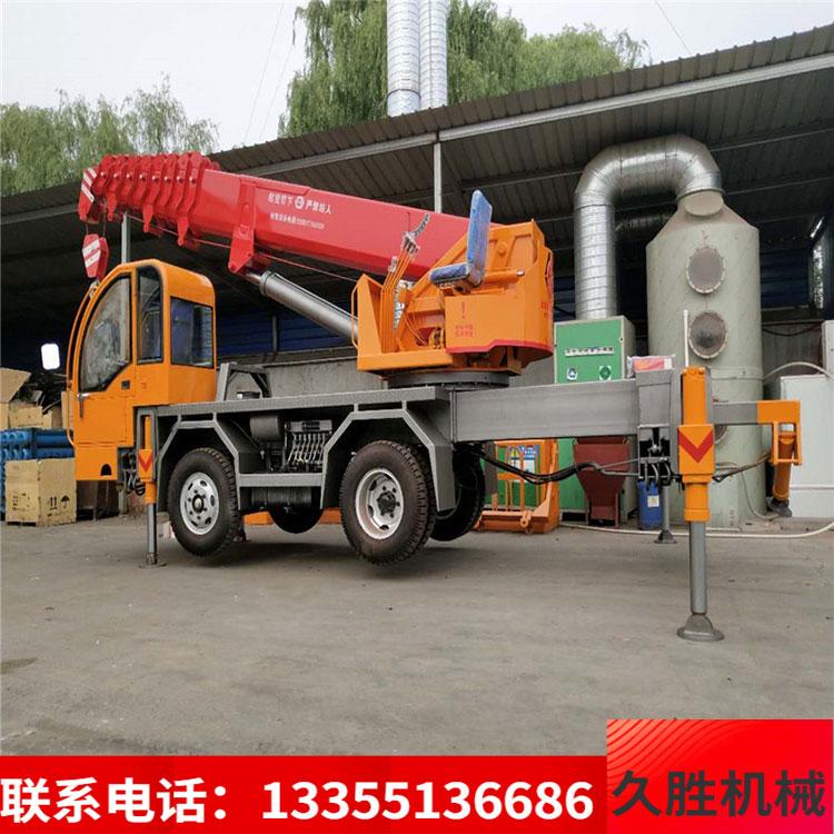 乡村狭窄场所三轮吊车 园林移树三轮起重机 全液压1吨2吨三轮吊车