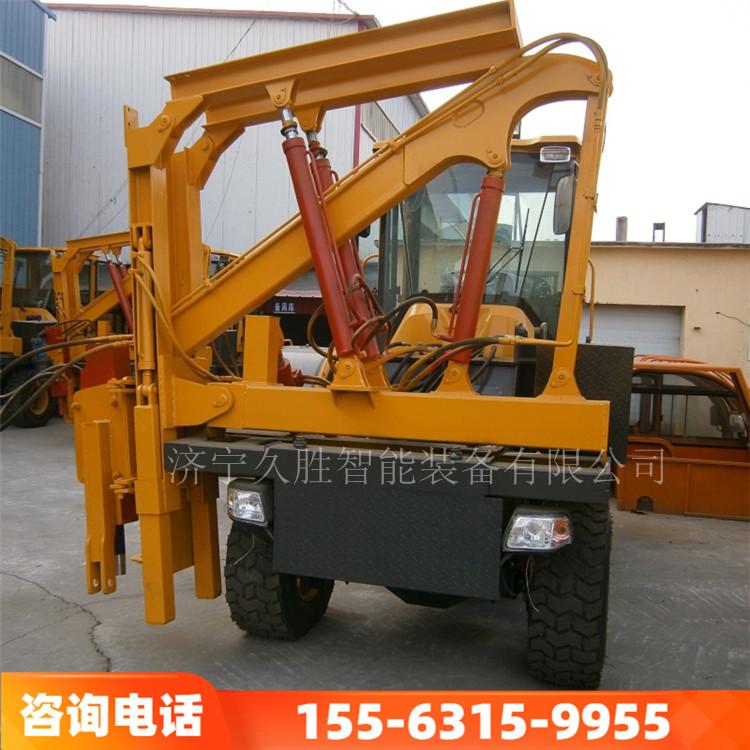 高速公路护栏打桩机厂家 多功能护栏打桩机 全液压打拔钻一体机