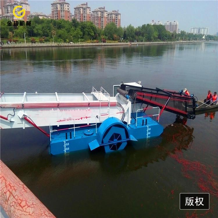 中型割草船  湖面割草船