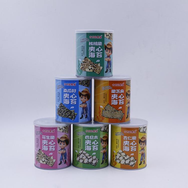 夹心海苔批发商 山东夹心海苔批发价格 铭聚