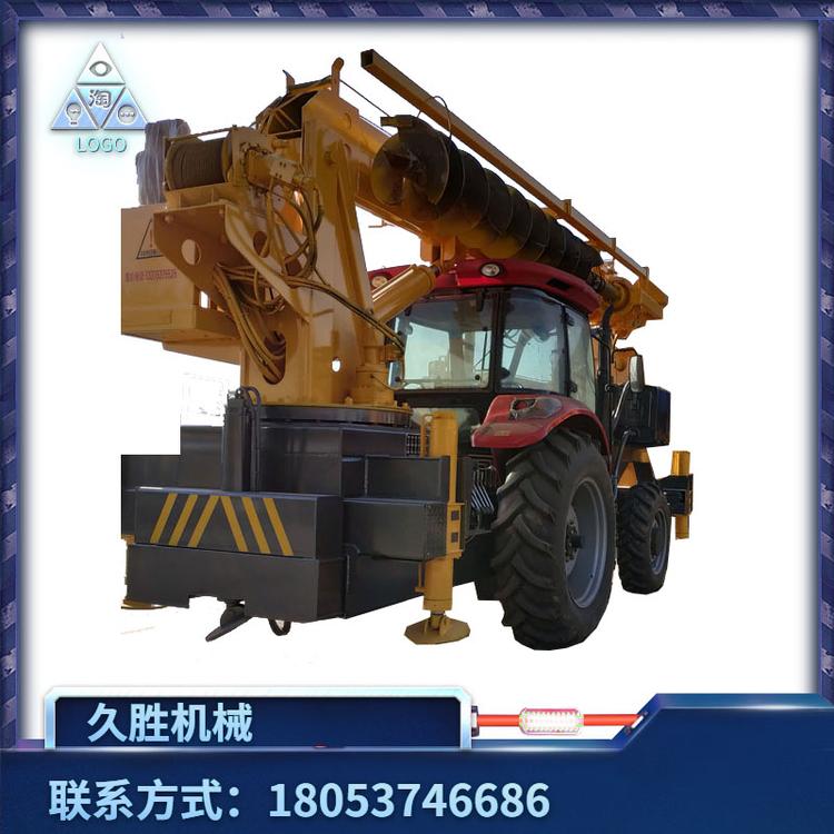 多功能小型液压拖拉机吊车 节油电力改造拖拉机起重机 自卸式拖拉机吊车