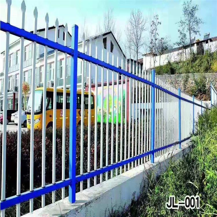 锌钢护栏_厂家直销公园小区防攀爬锌钢护栏_喷塑锌钢围墙护栏