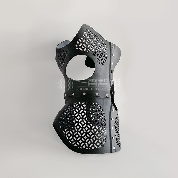 惠普MJF 3D打印机PA12厂家直销惠普黑尼龙脊柱支具纠正脊柱侧弯