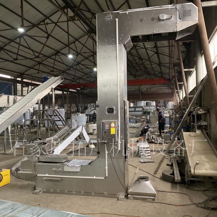 果蔬干转斗式提升机Z型多点下料斗式输送机包装机配套提升机多规格