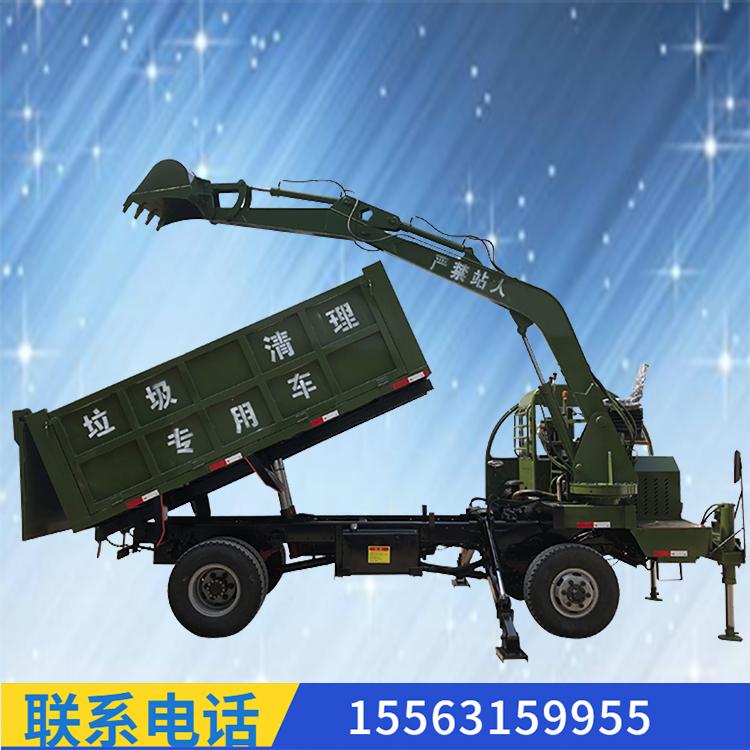四驱液压随车挖装一体机 工程运输随车挖掘机 定做随车挖掘机