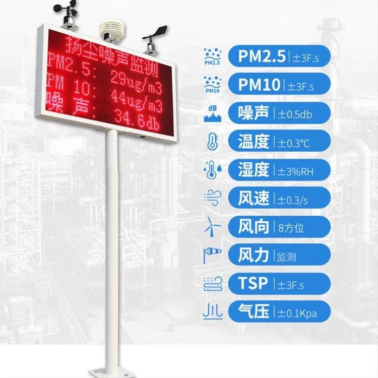 扬尘监测系统_PM2.5和气象监测_可接入建委平台