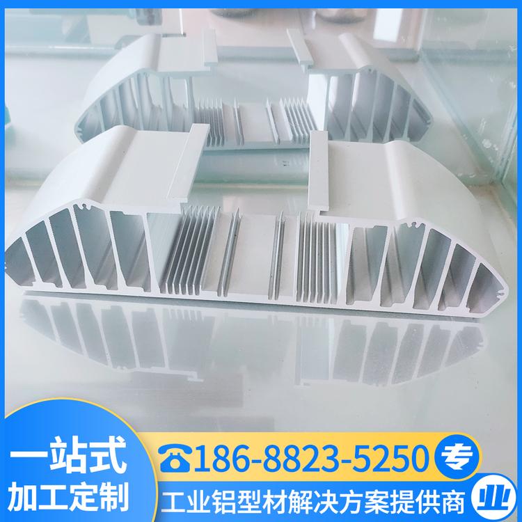 佛山铝型材加工 led灯具散热器铝型材 铝材散热片加工工厂
