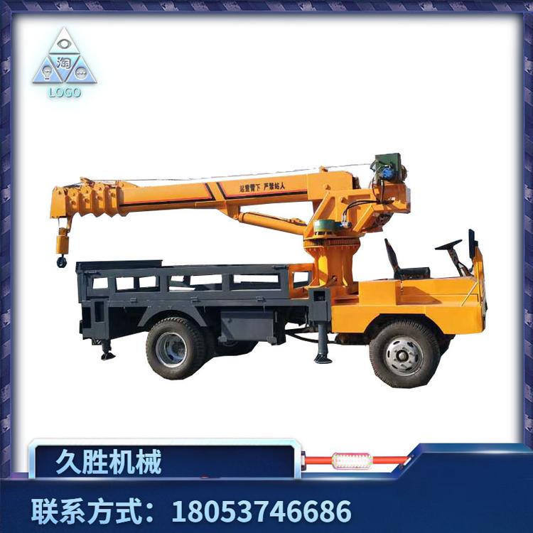 小型微型柴油大马力自制随车吊 农用自制底盘新款随车起重机