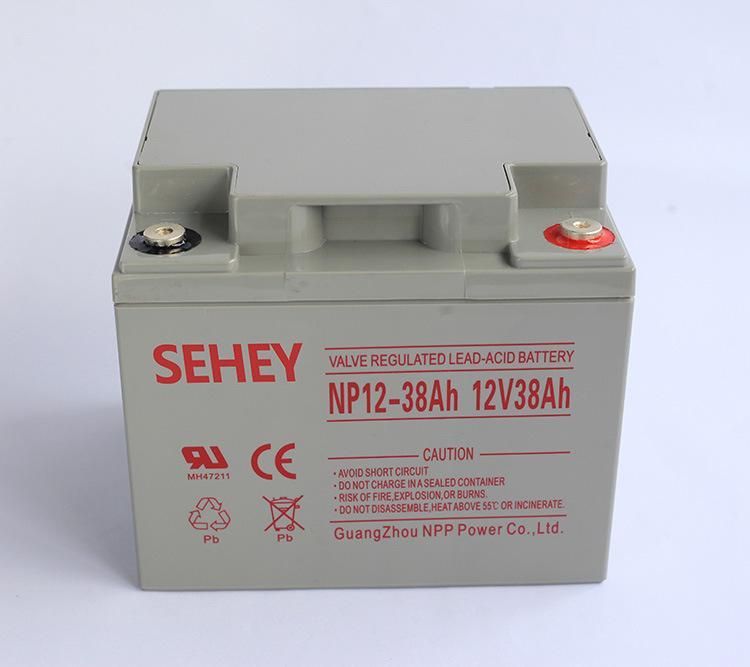 SEHEY蓄电池SH4-12 西力免维护铅酸蓄电池12V4AH UPS备用电源价格