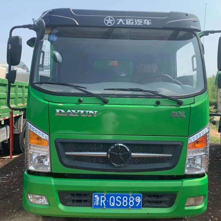 二手蓝牌大运自卸车 457后桥大配置 个人带大本