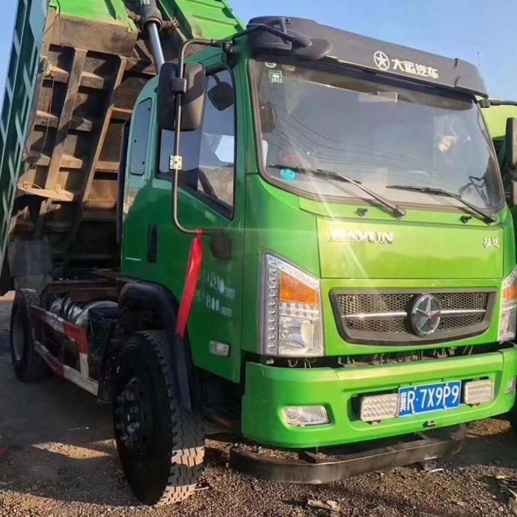 二手单桥自卸车 前顶90轮胎 手续齐全
