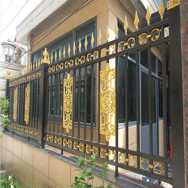 武汉小区铝艺护栏   铝合金栏杆 铝艺围栏定制 型号齐全