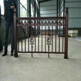 青岛铝合金围栏  铝艺栏杆  铝艺护栏定制 型号齐全