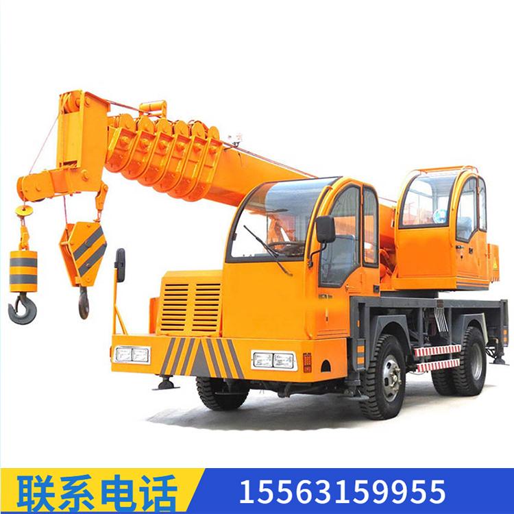变形金刚自制吊车 双缸发动机自制吊车 10吨自制液压吊车