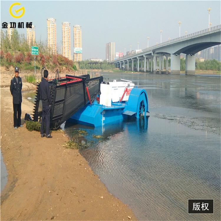芦苇收割船  全自动芦苇收割船