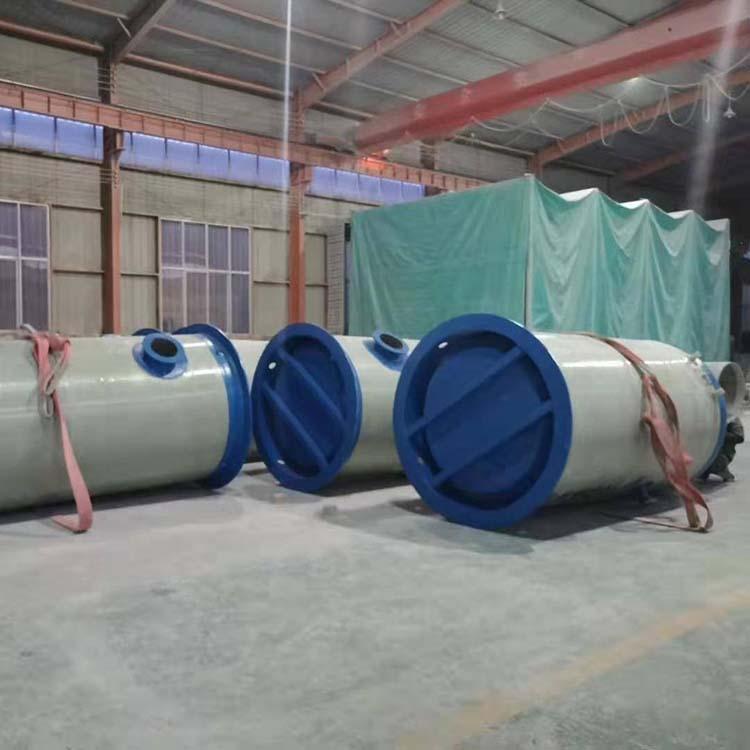 玻璃钢污水提升泵站 一体化污水提升泵站厂家直销 城市污水提升泵站