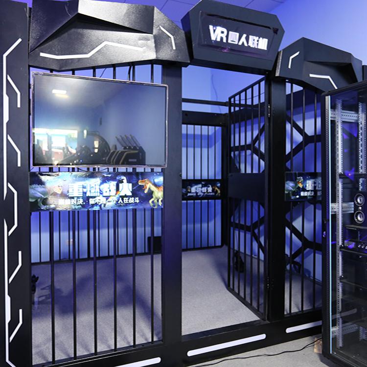 VR牢笼VR4人对战VR消防VR行走空间禁毒教育VR望远镜乐阳科技