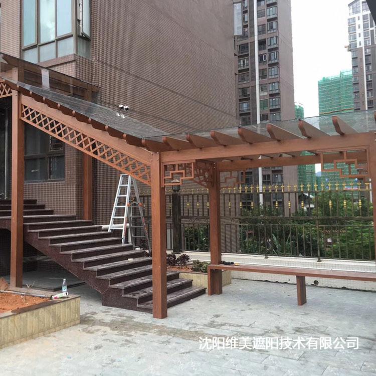 铝合金葡萄架凉亭 花园小区葡萄架 石家庄凉亭厂家