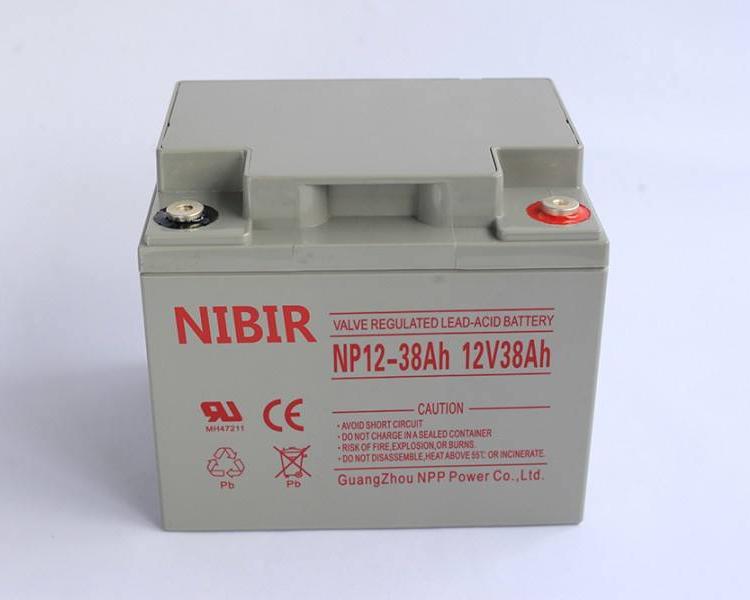 NIBIR蓄电池NP12-150Ah 12V150AH铅酸电瓶 UPS备用电力电源 太阳能蓄电池